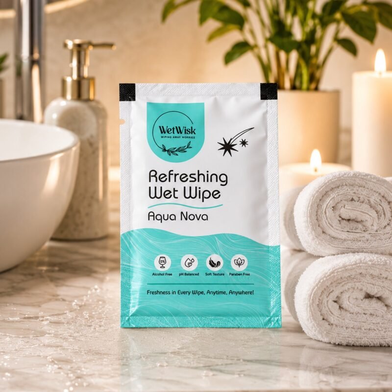 Aqua Nova Refreshing Wet Wipe � Gentle & Travel-Friendly Cleansing