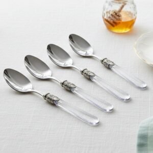 Stainless Steel Dessert Spoon – Elegant Multipurpose Cutlery for Home & Dining
