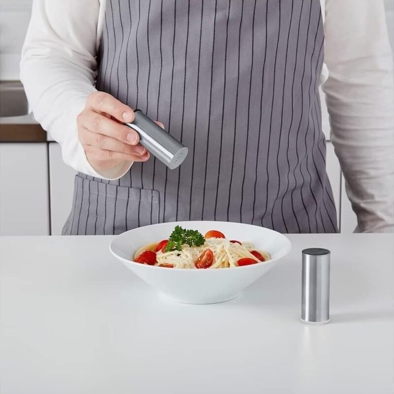 02_a90c84c5-4da6-4872-bf28-05c4813db949.jpg Stainless Steel Salt and Pepper Shaker Set – Durable & Stylish 2 Pc