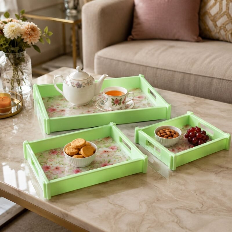 02_b69bfbaa-c620-43b9-a816-93c322dee6c0.jpg Serving Tray Set � Elegant Floral Design with Side Handles