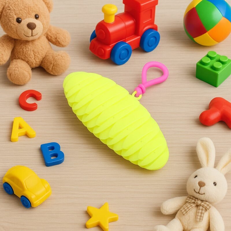 Flexible Worm Fidget Toy � Sensory Stress Relief & Focus Aid