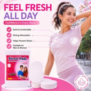 Underarm Sweat Pads – Discreet & Absorbent for Daily Use