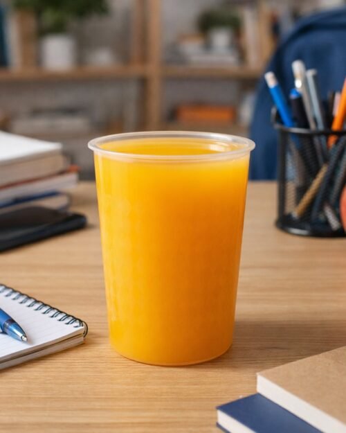 Plastic Reusable Drinking Glass 200 ML – Durable & Lightweight
