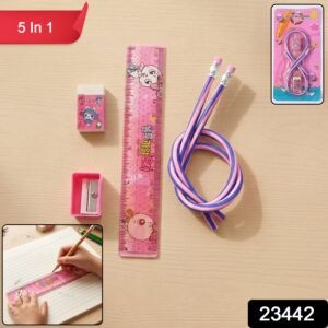 02_sku.jpg Kids 5-in-1 School Stationery Kit � Fun & Practical Learning Set