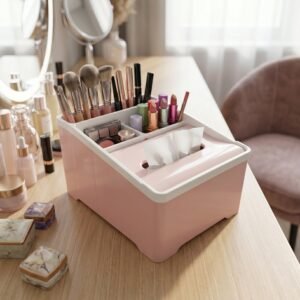 03_02e0c135-465d-40f5-926f-e0882cab09e0.jpg Plastic Multipurpose Storage Organizer Box � Space-Saving & Durable