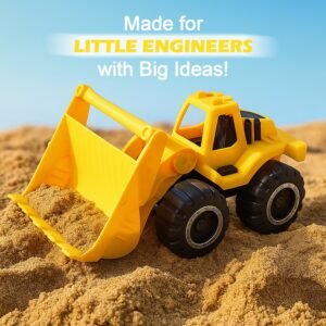 Friction-Powered Construction Toy � Durable & Battery-Free Play Vehicle