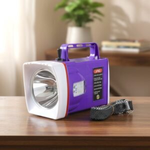 Rechargeable LED Laser Torch – High Power Long Range Emergency Light