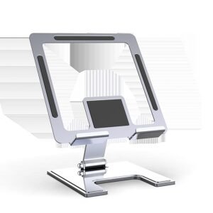 03_296af3ce-9254-4dd4-9584-bab3204c6184.jpg Adjustable Phone Stand � Aluminium Alloy, Foldable | Wiregenix