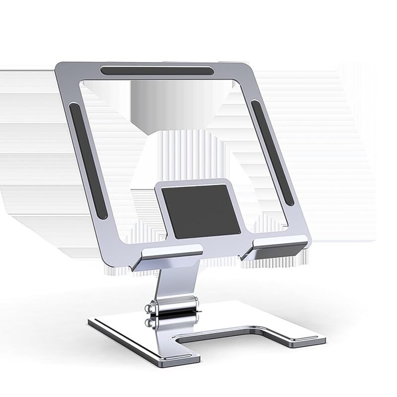03_296af3ce-9254-4dd4-9584-bab3204c6184.jpg Adjustable Phone Stand � Aluminium Alloy, Foldable | Wiregenix