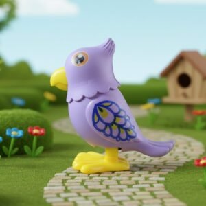 Key Operated Jumping Bird Toy – Fun Wind-Up Action for Kids