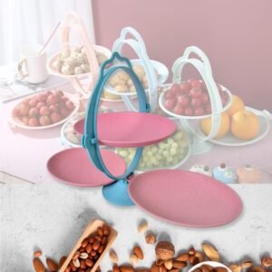 03_3959630c-1104-4db0-92c1-eb518da975e7.jpg Foldable Fruit Plate � Space-Saving Multi-Use Kitchen Organizer