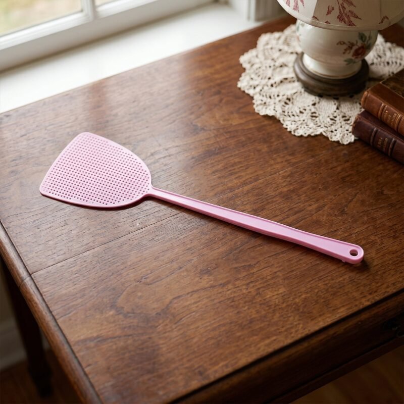 Manual Fly Swatter � Durable Lightweight Pest Control Tool