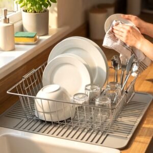 Stainless Steel Kitchen Sink Basket – Multi-Functional & Durable