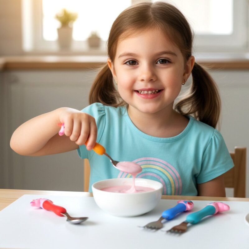 03_56829ab7-d949-4468-a653-60ba4908029f.jpg Unicorn Kids Spoon and Fork Set – Cute & Safe for Little Eaters