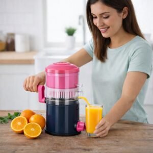 Manual Hand Press Juicer – Efficient Citrus Juice Extractor