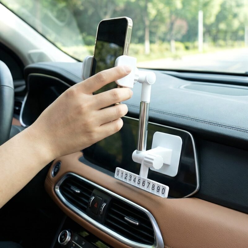 03_659d11b5-7433-4b78-a3bd-f29847a7a767.jpg Car Dashboard Mobile Phone Holder – Adjustable 360° Rotatable Mount