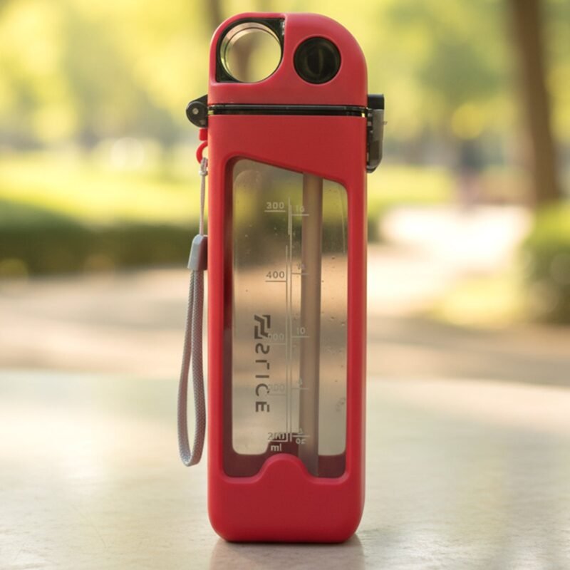 500ml Leakproof Sports Water Bottle – One-Touch Spout Convenience