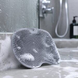 Silicone Foot Scrubber Mat � Soft Bristles for Easy Foot Care