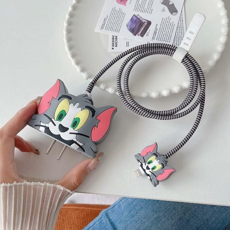 Cartoon Charger Cover – Silicon Protector for iPhone 18-20W | PHOBIA