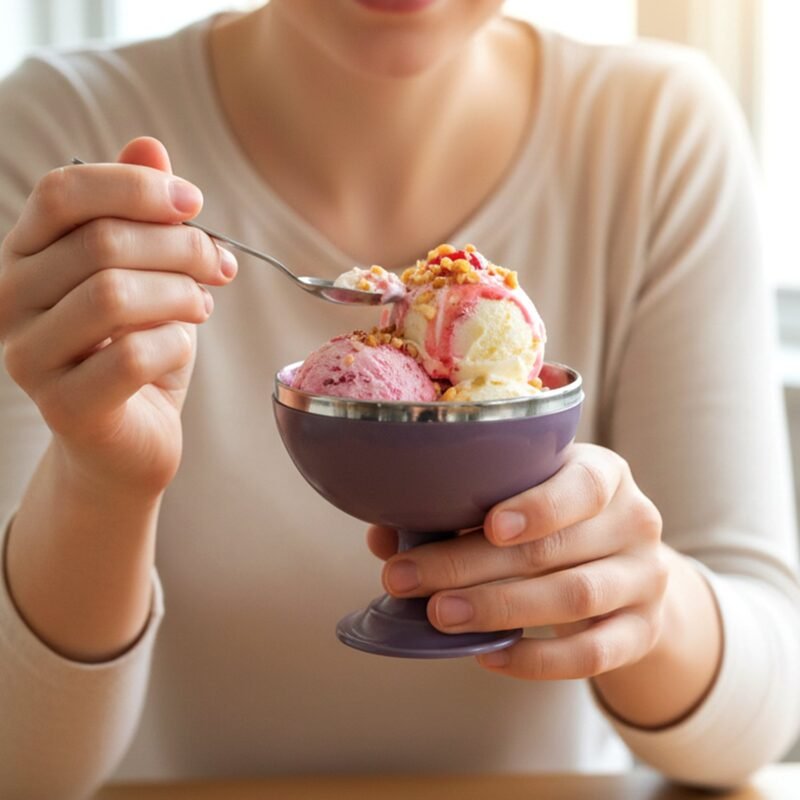 Stainless Steel Dessert Bowl Set – Elegant & Durable Serving Cups