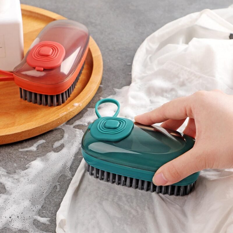 Hydraulic Liquid Dispensing Brush � Effortless Cleaning & Soap Control