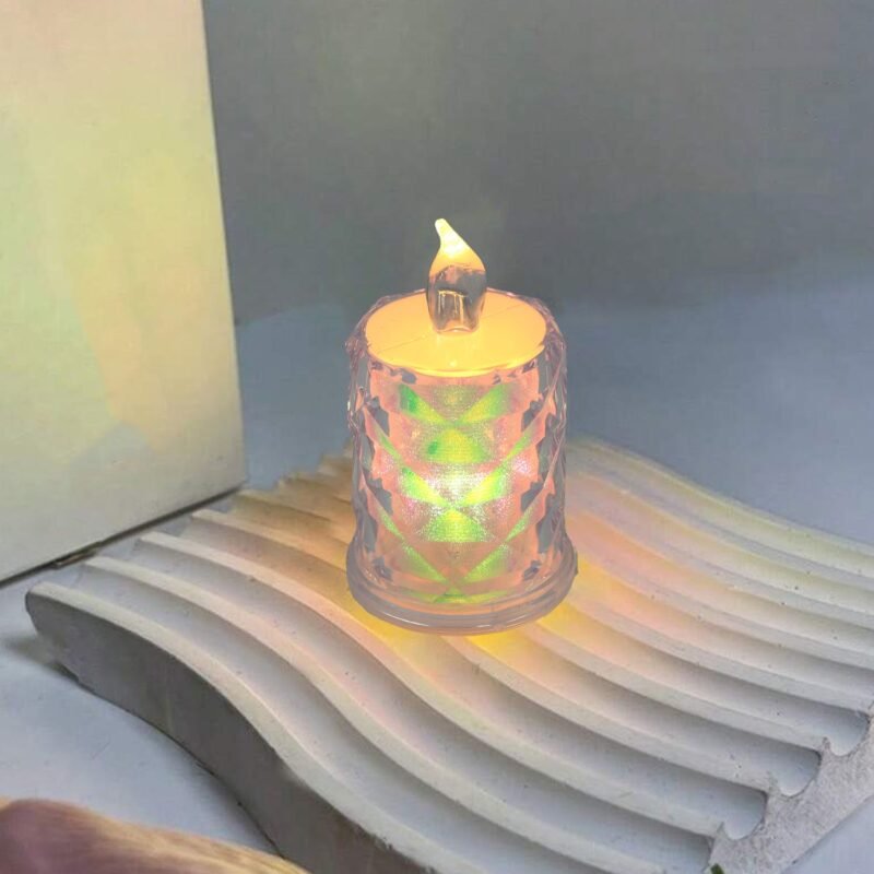 Flameless LED Candles – 4 Pc Decorative Tea Light Set | Indo Glow