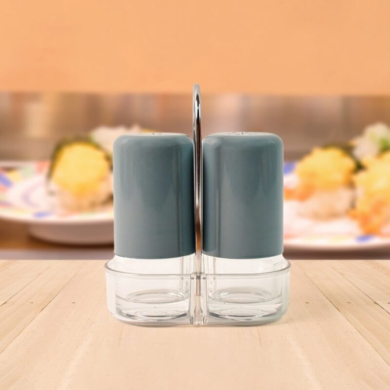 Salt & Pepper Dispenser Set – Precise Acrylic Seasoning Shakers
