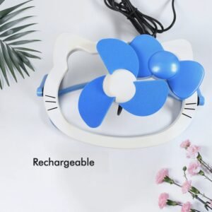 USB Mini Fan – Quiet & Portable Desk Fan for Home & Office | VoltDesk