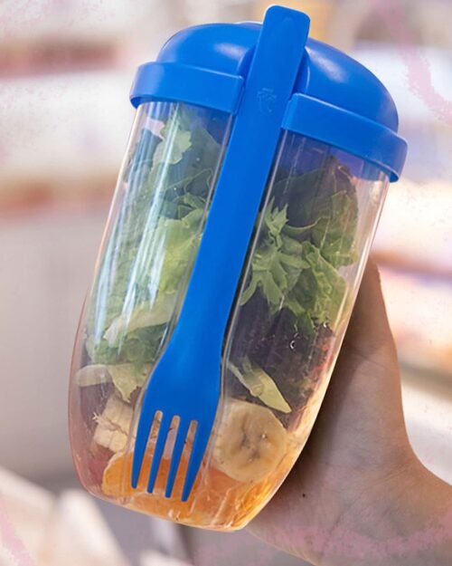 Fruit and Vegetable Salad Cups � Easy to Clean and Portable for Travel