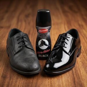 Liquid Shoe Polish � Easy Application & Instant Shine for Leather Shoes