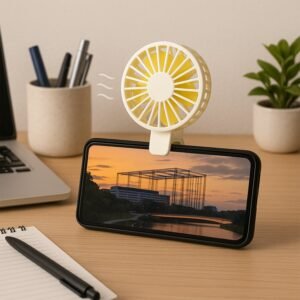Mini USB Handheld Fan – Portable & Rechargeable Cooling | VoltDesk