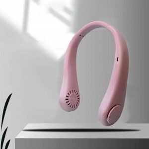 Bladeless Neck Fan – USB Rechargeable & Hands-Free |