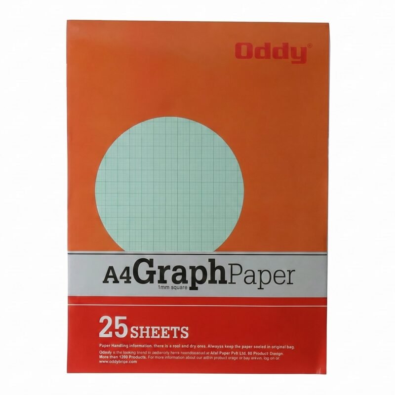 A4 Graph Paper Pad � Precise 1mm Square Grid for Technical & Academic Use