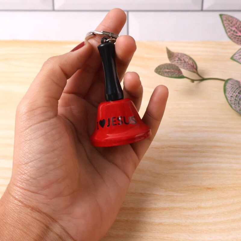 Mini Hand Bell Keychain – Fun Party & Bar Accessory