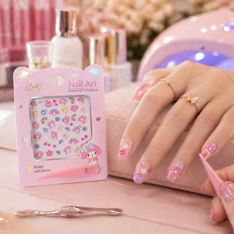 03_nailart.jpg Nail Art Sticker Set � Easy DIY Creative Manicure Kit