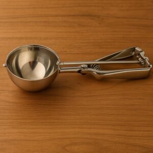 03_scoop.jpg Ice Cream Scoop – Stainless Steel Trigger Release, 70 ML Capacity