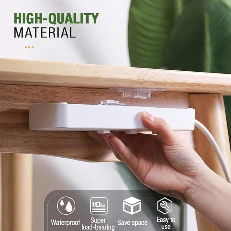 Self Adhesive Wall Mounted Hanger – Easy Space Saver for Home