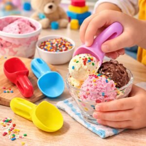 04_00670050-7f5c-470f-8765-e9ea871ae963.jpg Plastic Ice Cream Scoop – 4 Pc Multipurpose Kitchen Set