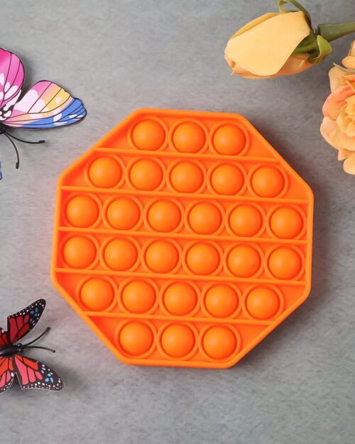 Hexagon Silicone Pop It Fidget Toy � Stress Relief & Focus