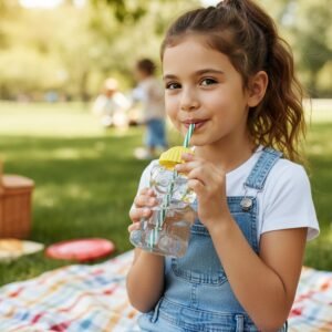 04_08a42965-a3db-4198-8743-e77298f005cd.jpg Bear Shape Kids Drinking Cup with Straw – 350ml Fun Hydration