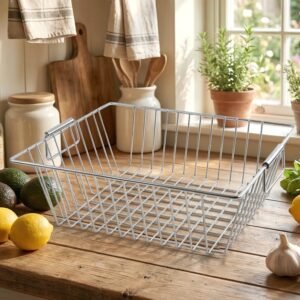 Stainless Steel Kitchen Sink Basket – Multi-Functional & Durable