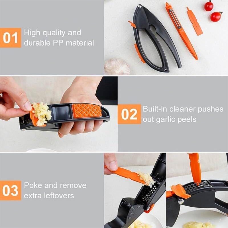 04_0dbf5265-8713-4682-a791-bbe6bffa98c1.jpg Garlic Press – Multifunctional Easy-Squeeze Tool | ToolMate Pro