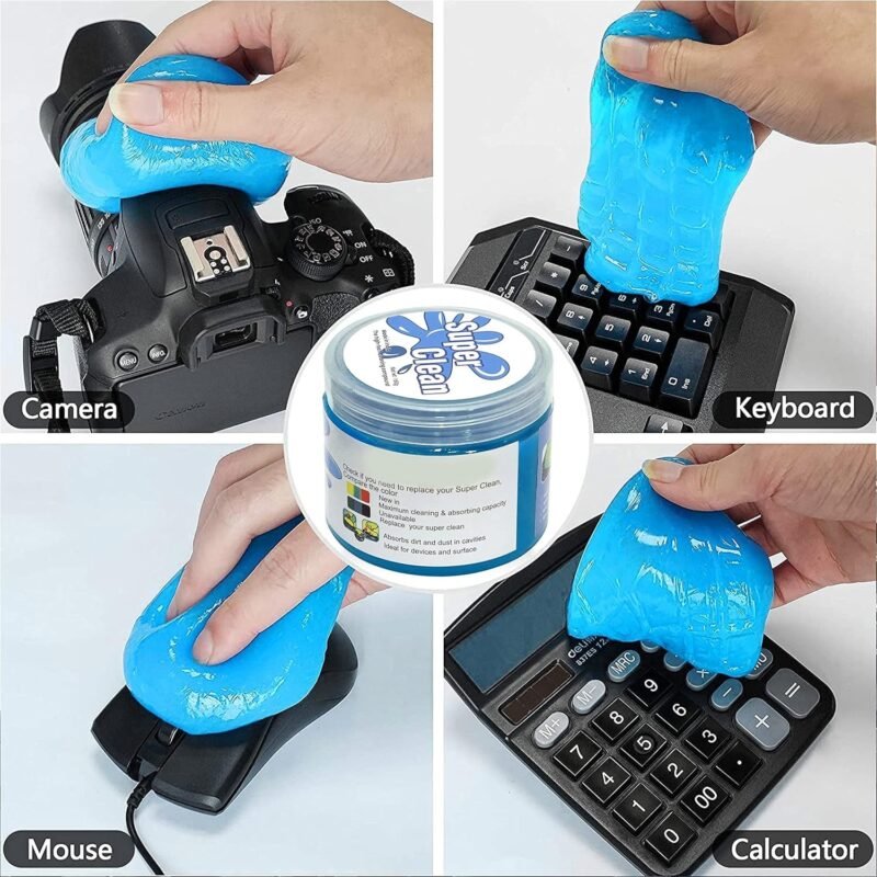 Cleaning Gel � Multi-Surface Dust & Dirt Remover | Velvet Wipe