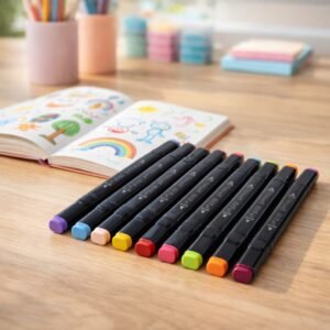 Sketch Marker Set – Vibrant dual-tip markers for artists