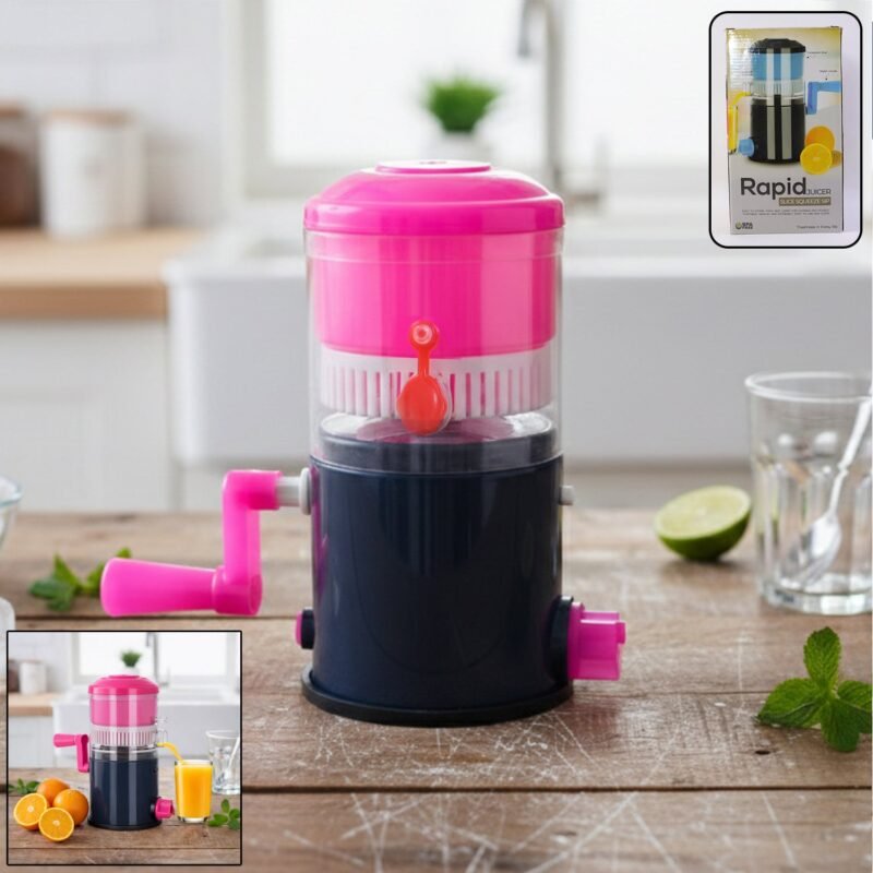 Manual Hand Press Juicer – Efficient Citrus Juice Extractor