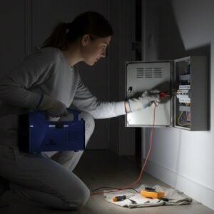 Rechargeable LED Laser Light – High Power Beam & Portable Design