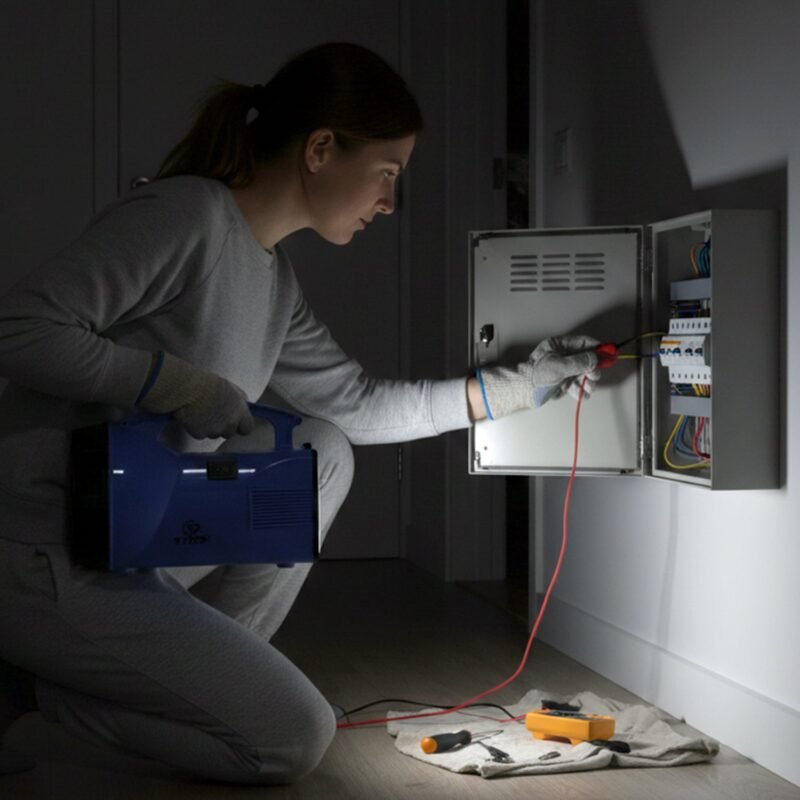 Rechargeable LED Laser Light – High Power Beam & Portable Design