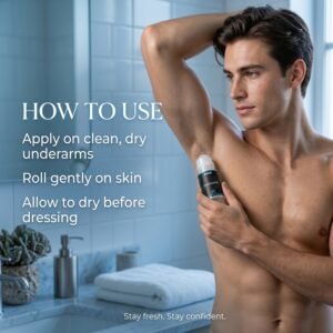 Unisex Roll-On Deodorant � Long-Lasting Freshness & Travel-Friendly