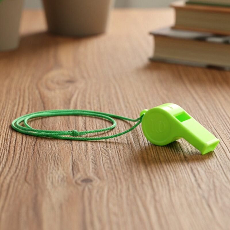 Plastic Sports Whistle – Loud and Durable Safety Signal