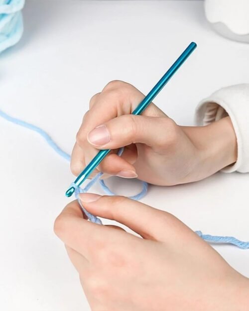 Crochet Hook Set – Aluminium Multicolor (12 Pcs) | Arrive Kit